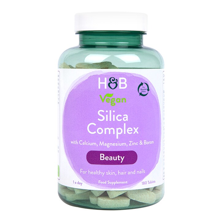 Holland & Barrett Vegan Silica Complex 180 Tablets-1