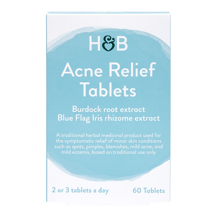 Holland & Barrett Acne Relief 60 Tablets-1