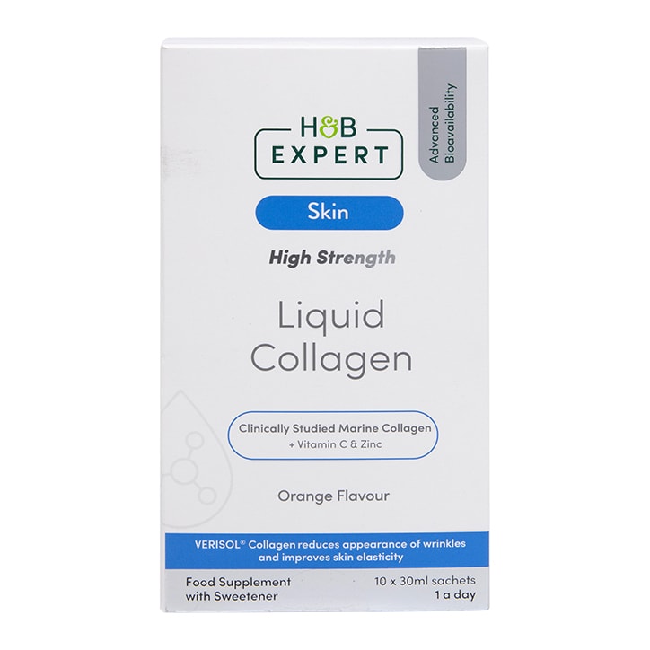 H&B Expert Marine Collagen Orange Liquid 10 Sachets-1