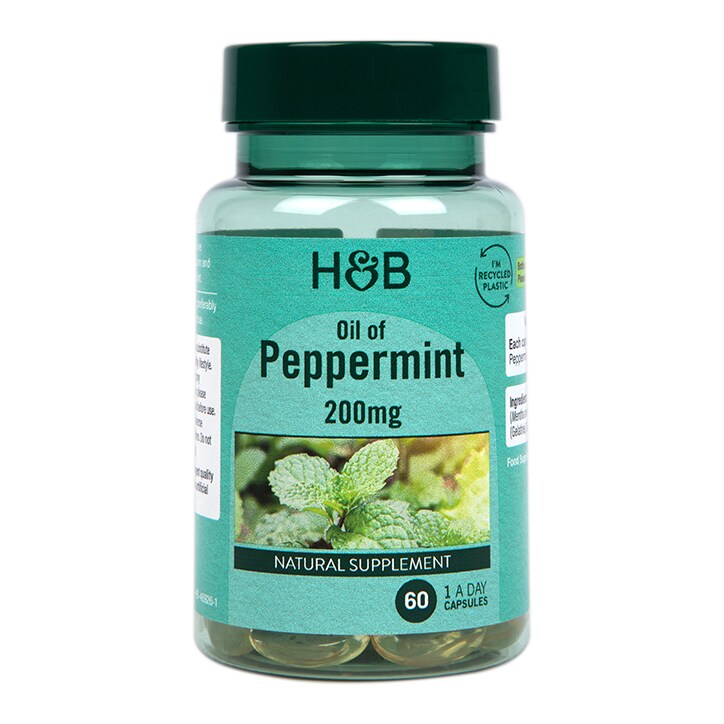 Holland & Barrett Oil of Peppermint 60 Capsules-1