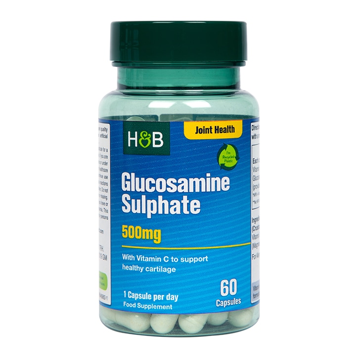 Holland & Barrett Glucosamine Sulphate 500mg 60 Capsules-1