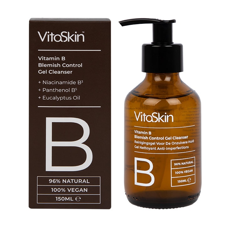 Vitaskin Vitamin B Blemish Control Gel Cleanser-1