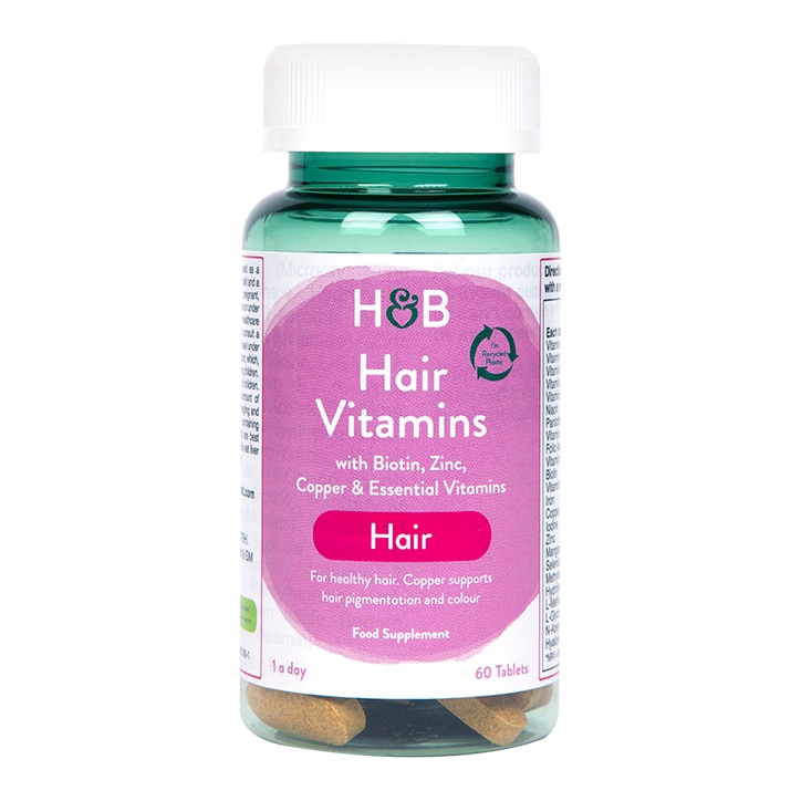 Holland & Barrett Hair Vitamins 60 Tablets-1
