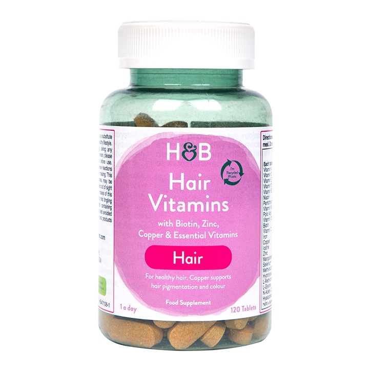 Holland & Barrett Hair Vitamins 120 Tablets-1