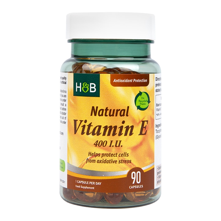 Holland & Barrett Vitamin E 400iu 90 Capsules-1