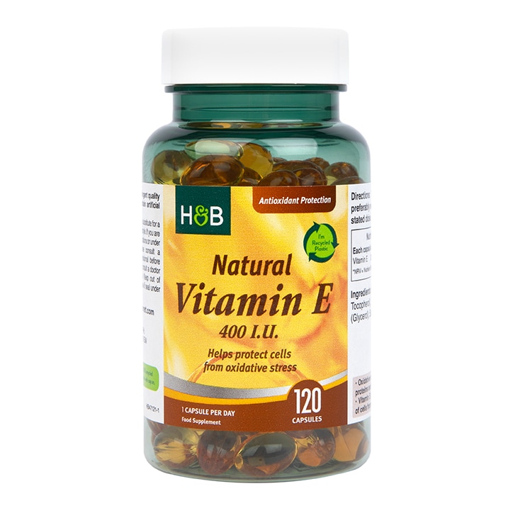 Holland & Barrett Vitamin E 400iu 120 Capsules-1