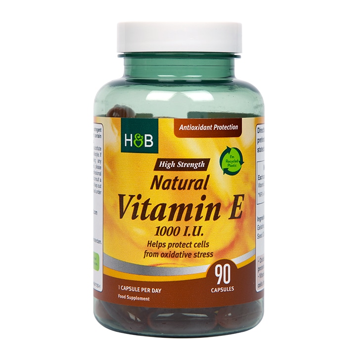 Holland & Barrett Vitamin E 1000iu 90 Capsules-1