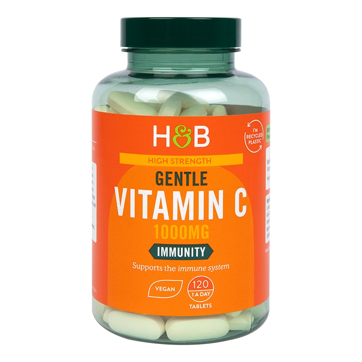 Holland & Barrett High Strength Gentle Vitamin C 1000mg 120 Tablets-1