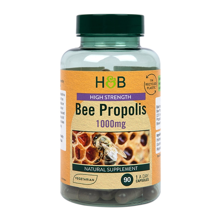 Holland & Barrett Bee Propolis 1000mg 90 Capsules-1