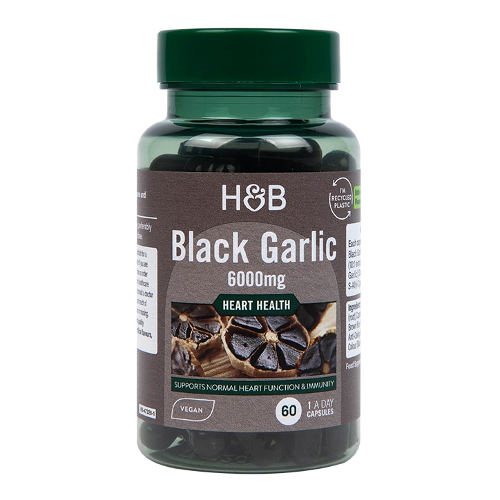 Holland & Barrett Black Garlic 6000mg 60 Capsules-1