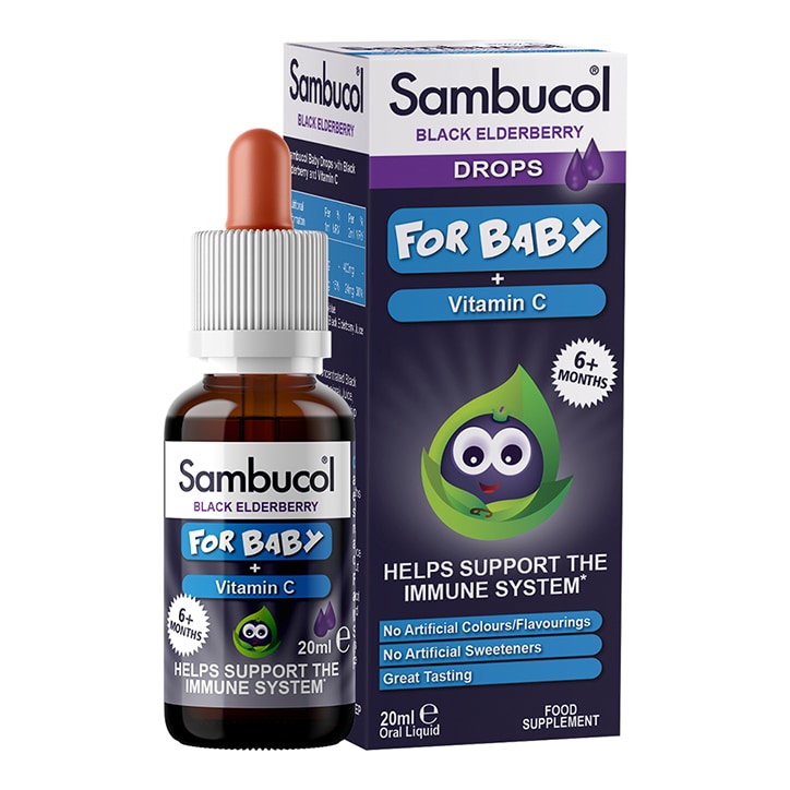 Sambucol Black Elderberry Baby Drops 20ml-1
