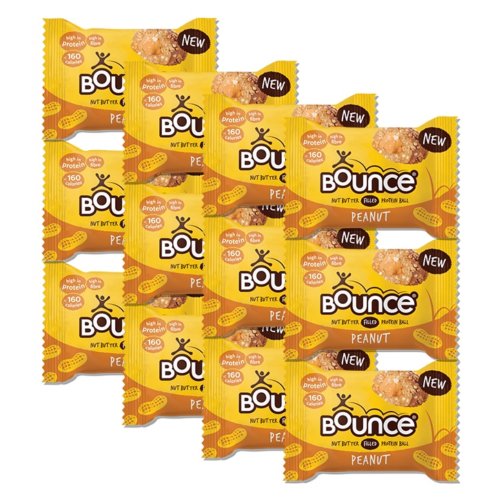 Bounce Peanut Butter Filled Protein Ball 12x 35g-1