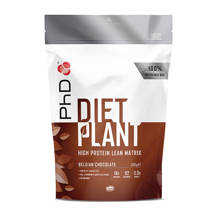 PhD Diet Plant Belgian Chocolate 500g-1