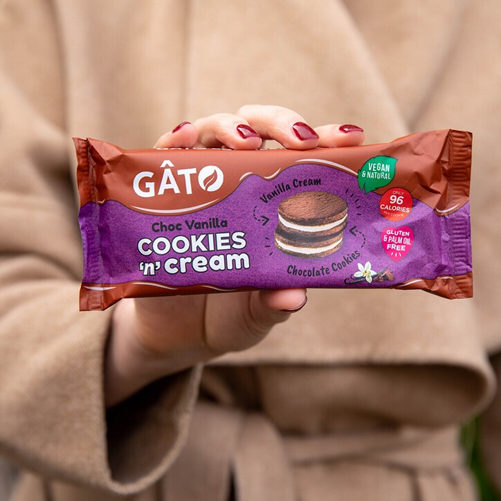 GATO Cookie 'n' Cream Chocolate Vanilla 42g