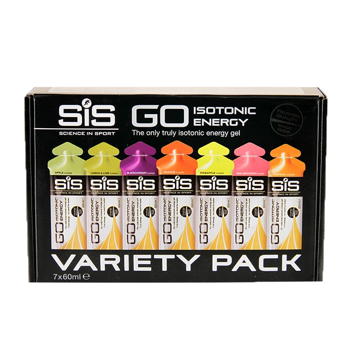 SiS GO Isotonic Energy Gel Variety Pack 7 x 60ml-1
