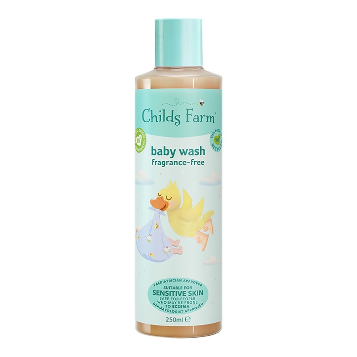 Childs Farm Baby Wash - Fragrance-free 250ml-1