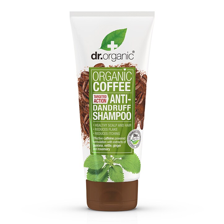 Dr Organic Coffee Anti-Dandruff Shampoo 200ml-1