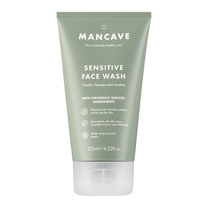 Mancave Sensitive Face Wash 125ml-1