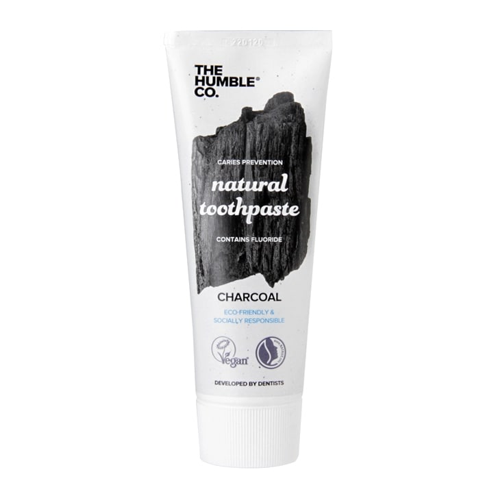 Humble Natural Toothpaste Charcoal with Fluoride 75ml-1