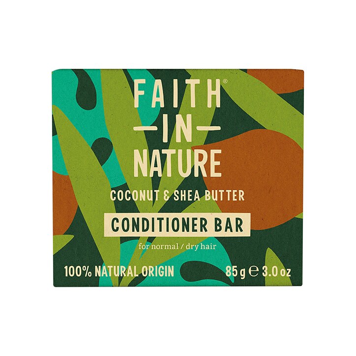 Faith in Nature Coconut & Shea Butter Conditioner Bar 85g-1