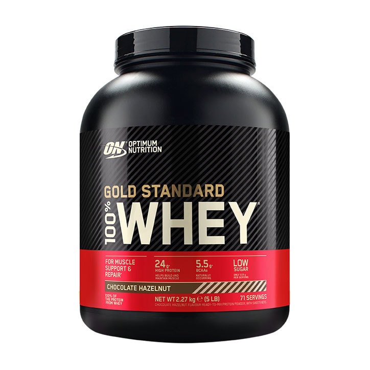 Optimum Nutrition Gold Standard 100% Whey Protein Chocolate Hazelnut 2.27kg-1