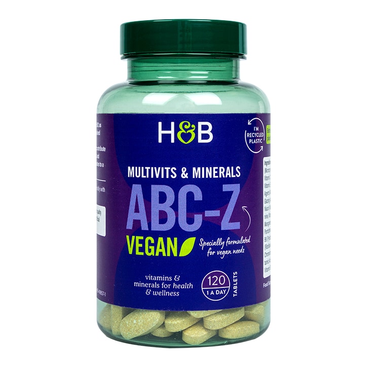 Holland & Barrett ABC to Z Vegan Multivitamins 120 Tablets-1