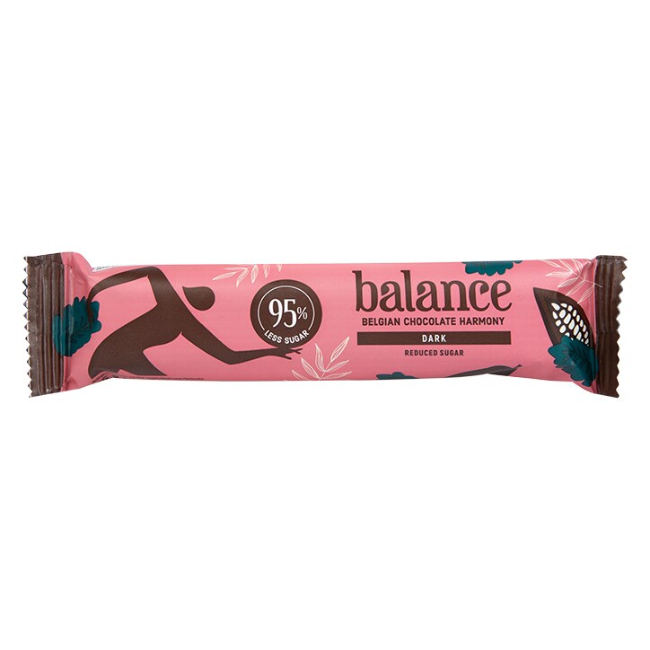 Balance Belgian Dark Chocolate Stevia Bar 35g-1