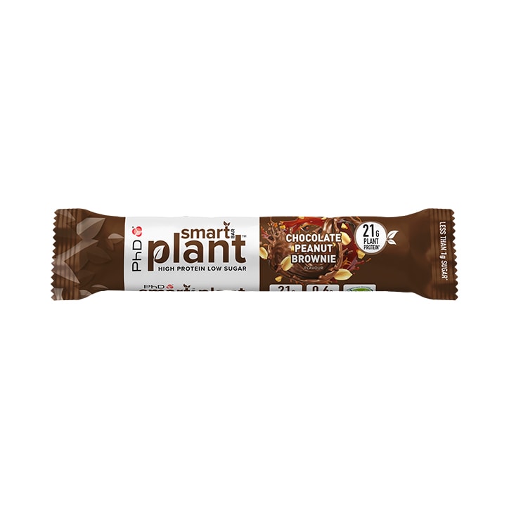 PhD Smart Bar Plant Chocolate Peanut Brownie 64g-1