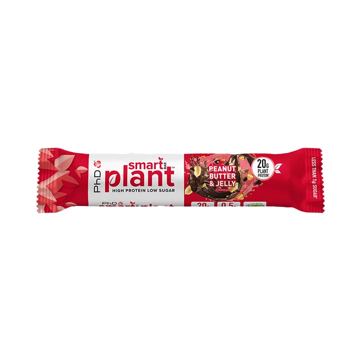 PhD Smart Bar Plant Peanut Butter & Jelly 64g-1