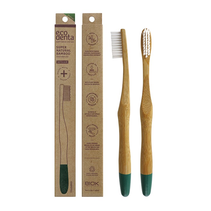 Ecodenta Bamboo Toothbrush - Medium-1