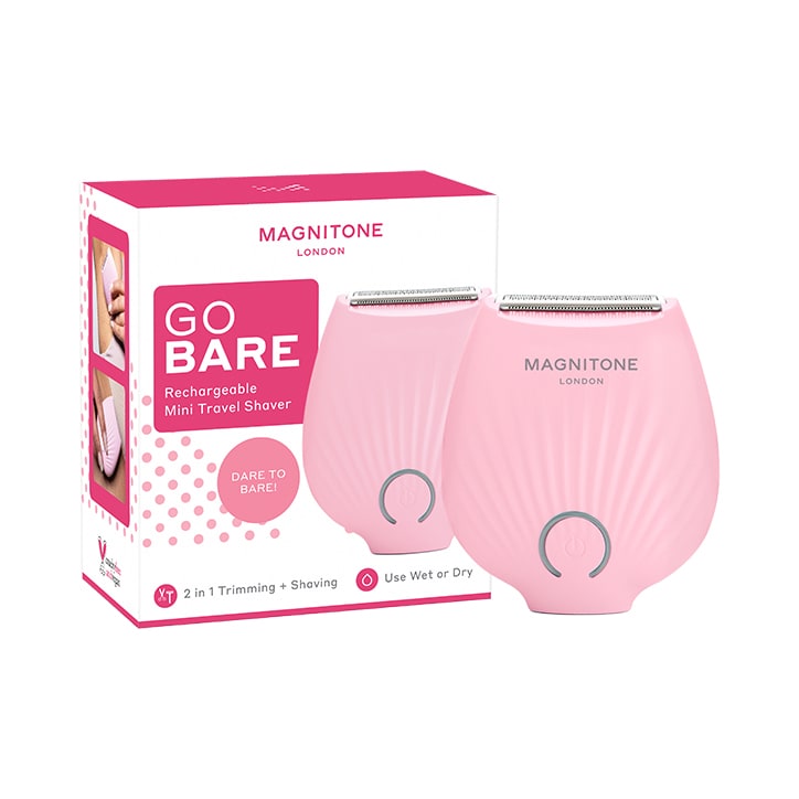 Magnitone Go Bare Mini Rechargeable Lady Shaver - Pink-1