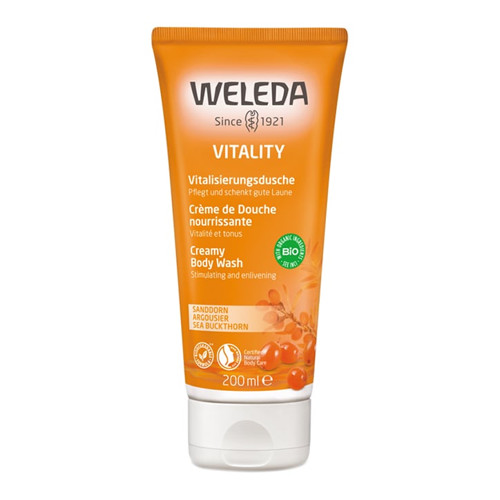 Weleda Sea Buckthorn Vitality Creamy Body Wash 200ml-1
