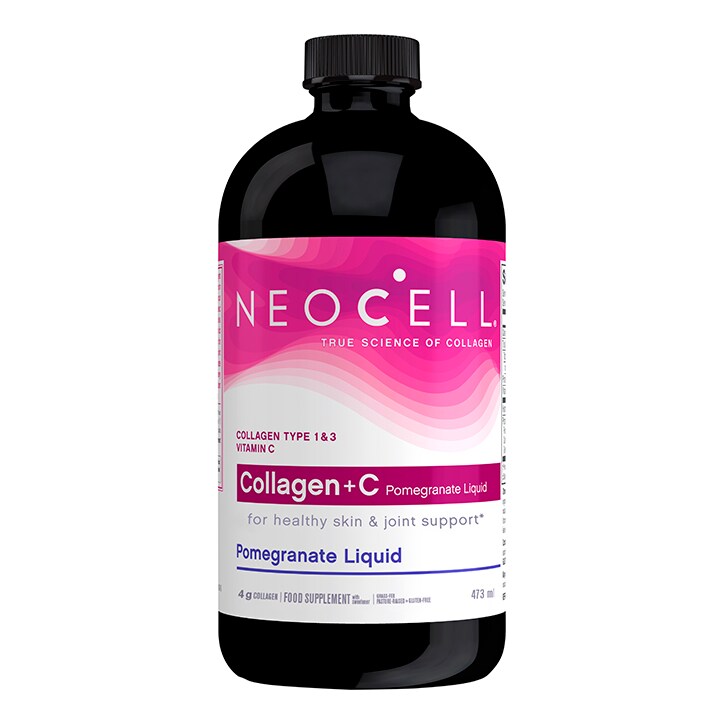 Neocell Collagen + C Pomegranate Liquid 473ml-1