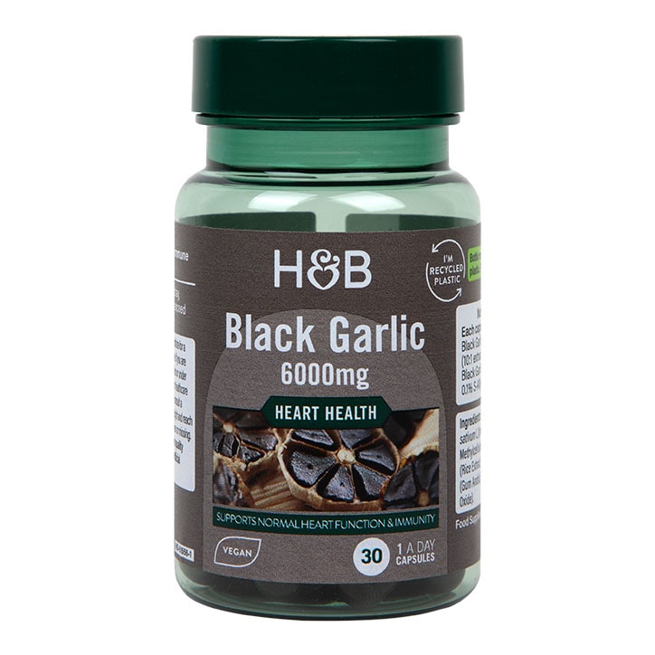 Holland & Barrett Black Garlic 6000mg 30 Capsules-1