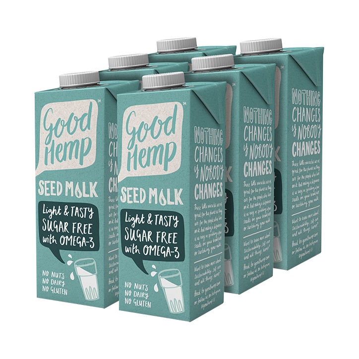 Good Hemp Seed Milk 6 x 1L-1