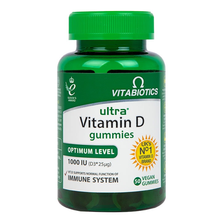 Vitabiotics Ultra Vitamin D3 1000iu Vegan 50 Gummies-1