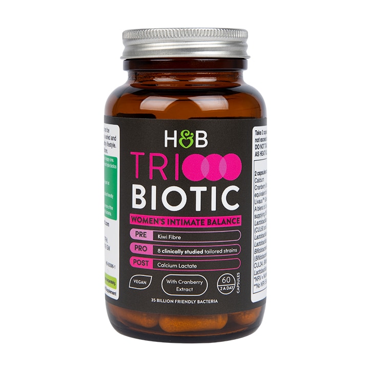Holland & Barrett Tribiotics Women's Intimate Health 60 Capsules-1