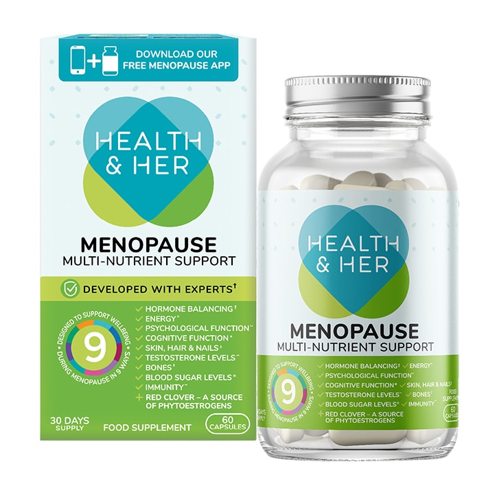 Health & Her Menopause Multi Nutrient Supplement 60 Capsules-1