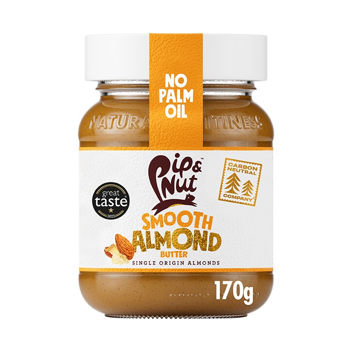 Pip & Nut Smooth Almond Butter 170g-1