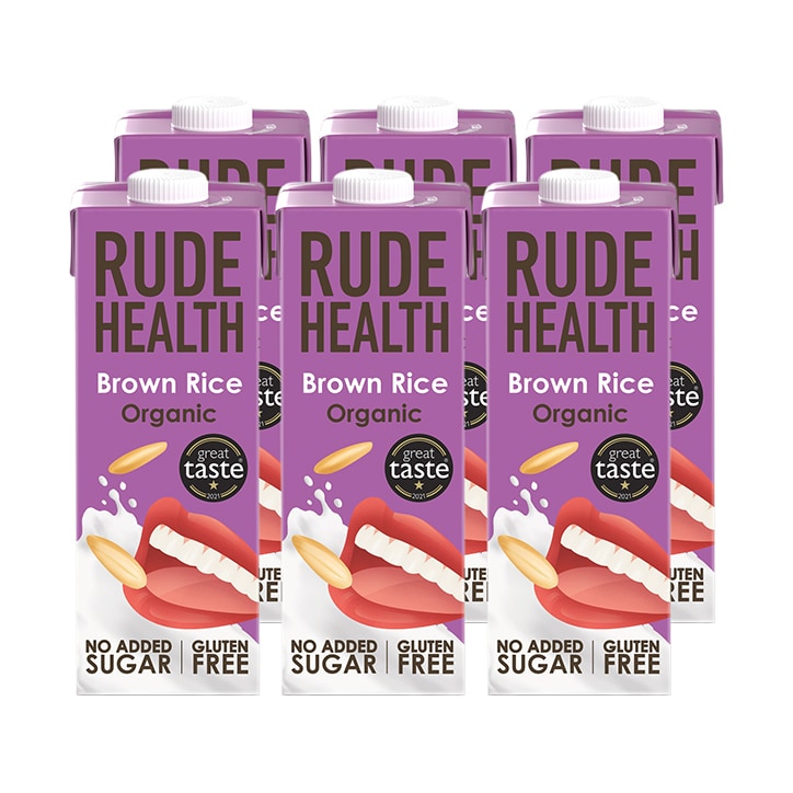 Rude Health Organic Brown Rice Drink 6 x 1 Litre-1