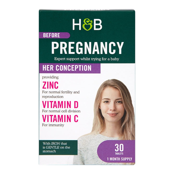 Holland & Barrett Conception Support For Her 30 Tablets-1