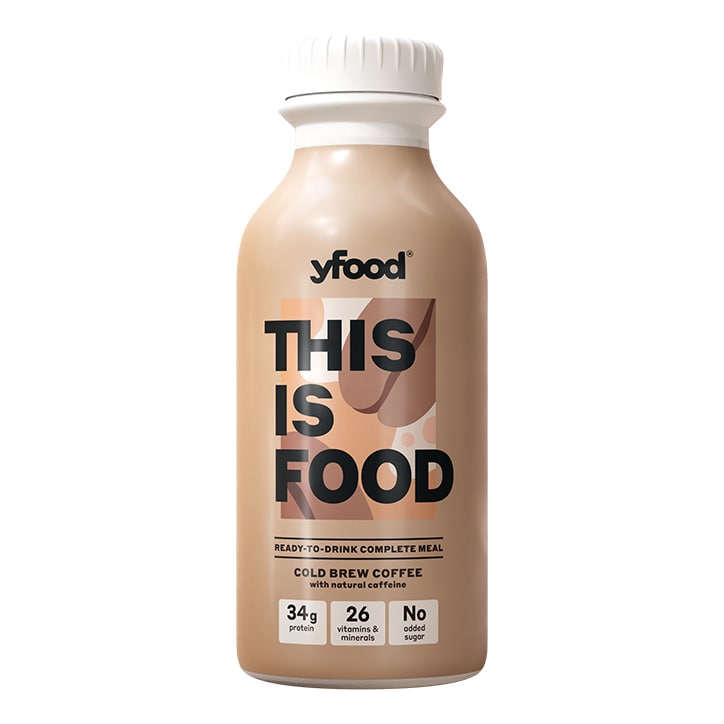 Yfood Ready to Drink Complete Meal Cold Brew Coffee Drink 500ml-1