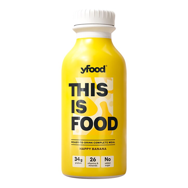 Yfood Ready to Drink Complete Meal Happy Banana Drink 500ml-1