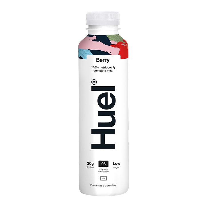 Huel 100% Nutritionally Complete Meal Berry 500ml-1