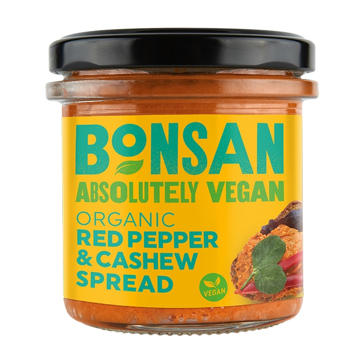 Bonsan Red Pepper & Cashew Spread 130g-1