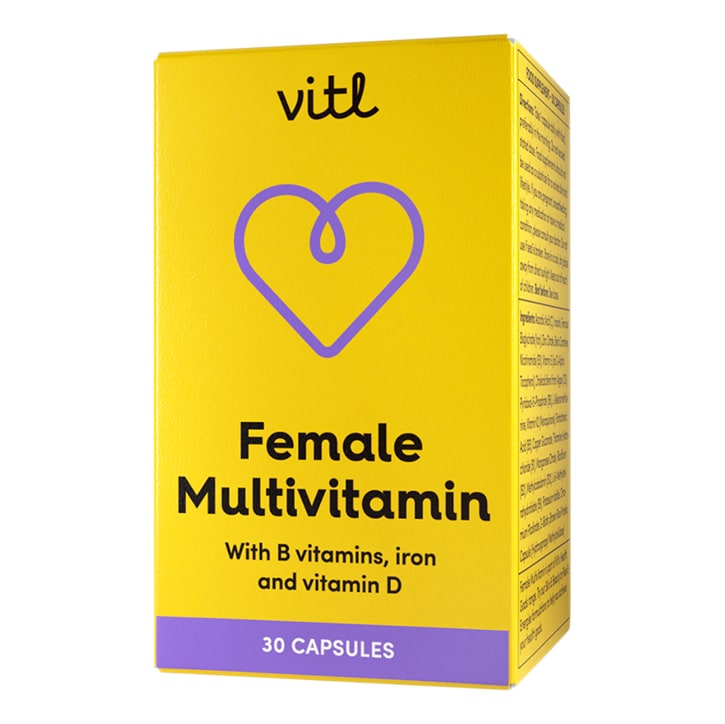 Vitl Female Multivitamin 30 Capsules-1