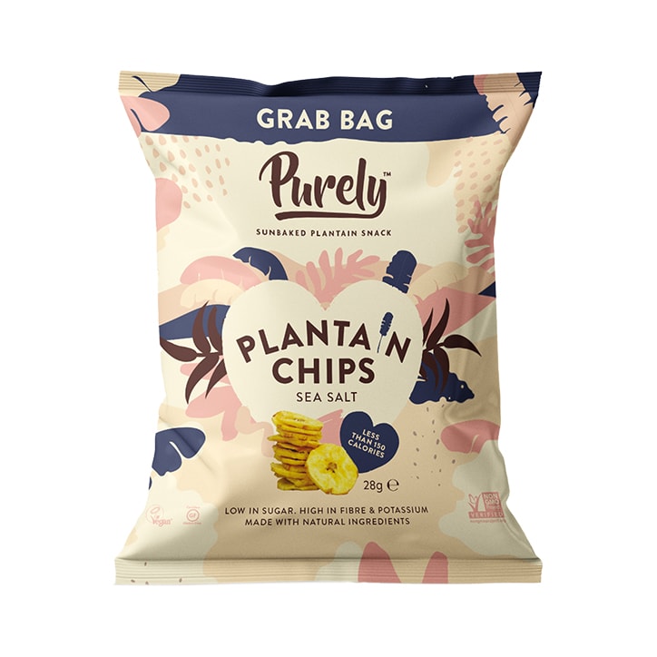 Purely Plantain Chips Sea Salt 28g-1