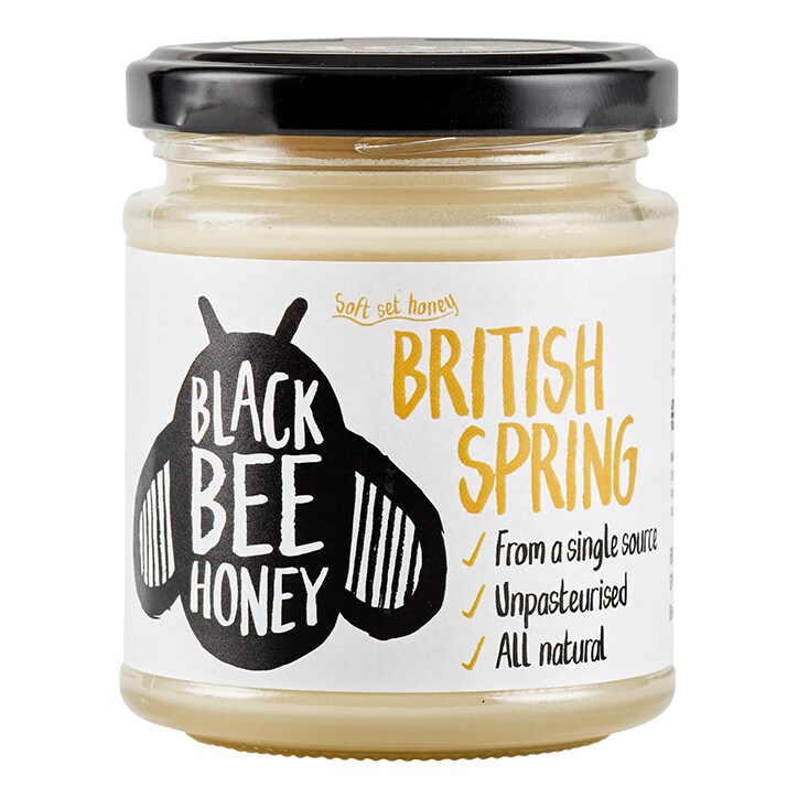 Black Bee Honey British Spring Honey 227g-1