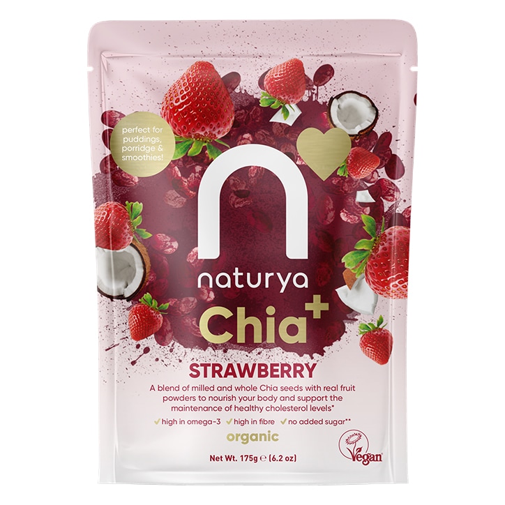 Naturya Chia+ Strawberry Organic 175g-1