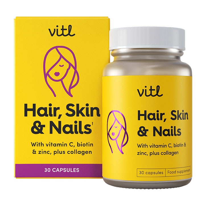 Vitl Hair, Skin & Nails 30 Capsules-1